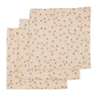 Konges Slojd accessories OS Konges Slojd Peekaboo 3 Pack Muslin Cloth