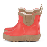 Konges Slojd shoes Konges Slojd Fiery Red Welly Rubber Boots Solid