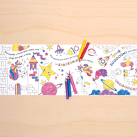 Chronicle Books Luna Unicorn Blasts Off! Story Roll