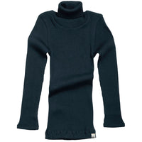 minimalisma knitwear Minimalisma Navy Teal Alf Turtleneck
