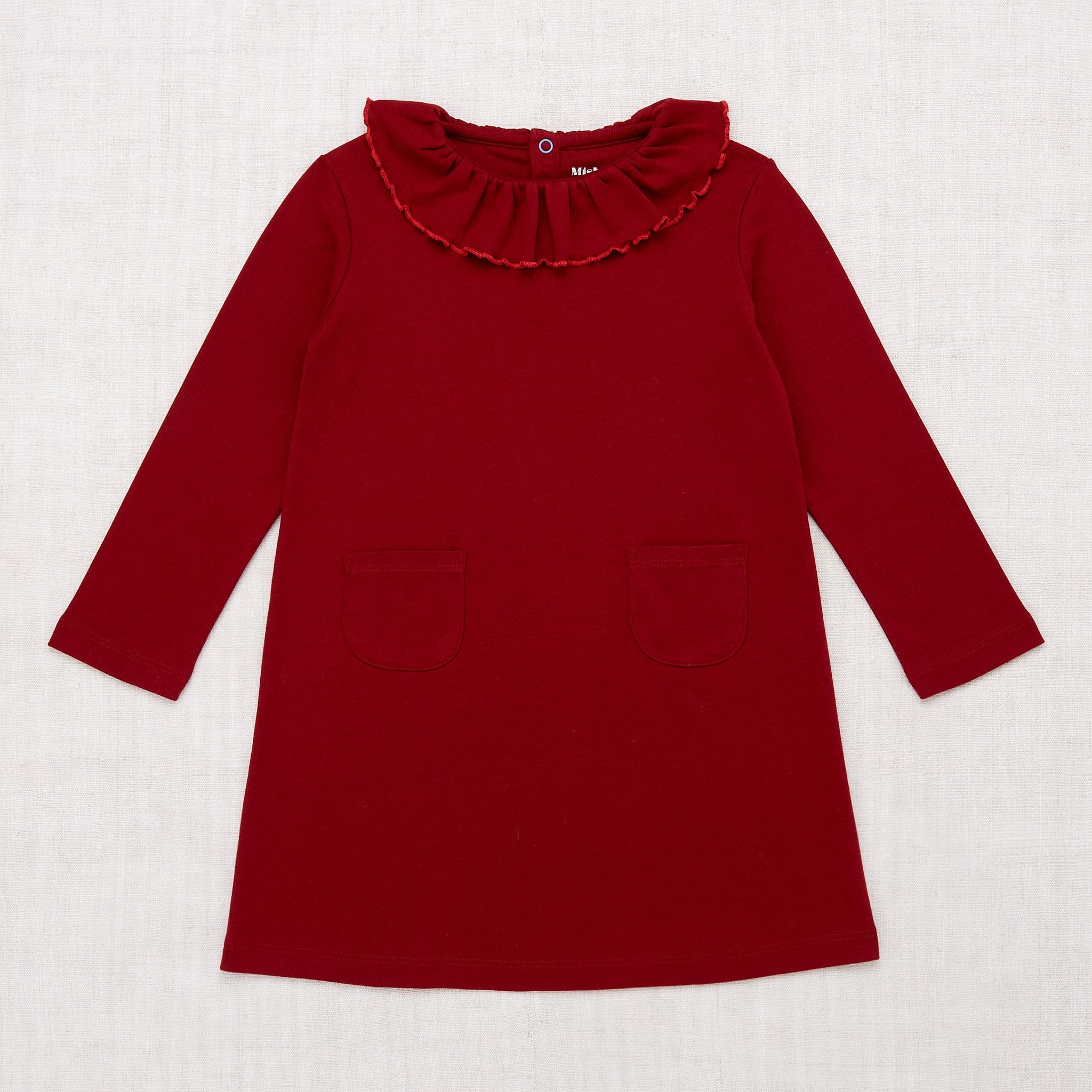 Misha and Puff Paloma Dress - Cranberry – Ladida