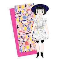 Of Unusual Kind accessories OS Of Unusual Kind Olive Paper Doll Kit