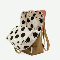 Sticky Lemon Fig Brown/Apple Tree/Vanilla Sorbet Colourblocking Large Backpack