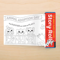 Chronicle Books The Great Puppy Escape! Story Roll