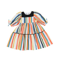 The Middle Daughter Multi-Stripe Know Full Well Dress
