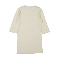 Tia Cibani knitwear Tia Cibani Sugar 3/4 Sleeve Rib Crew Neck