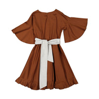 Venera Arapu dresses Venera Arapu Cognac Demetra Dress