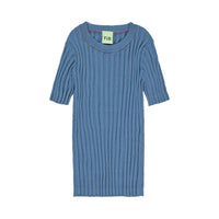 FUB Washed Indigo Rib Top