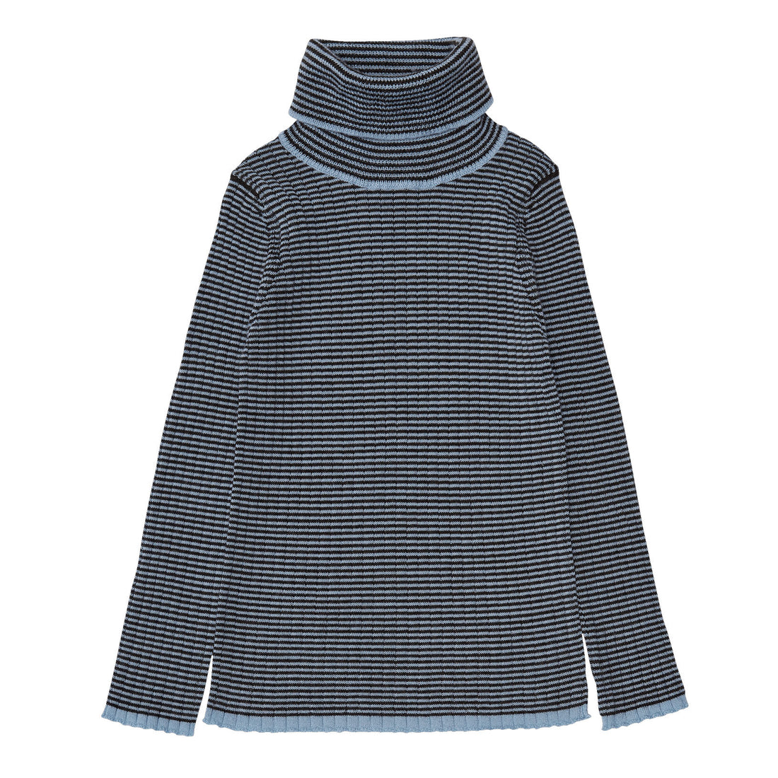FUB Sky/ChocolateTurtleneck Sweater
