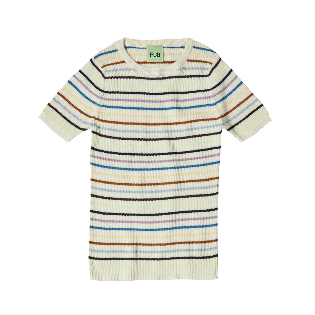 FUB Multi Stripe Rib Top