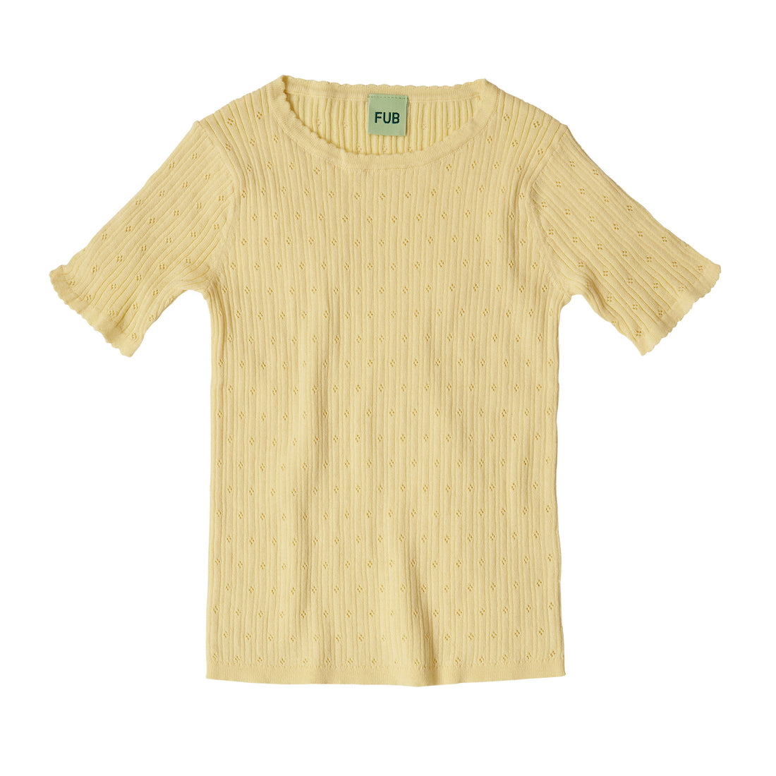 FUB Corn Pointelle Top