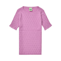 FUB Orchid Pointelle Top