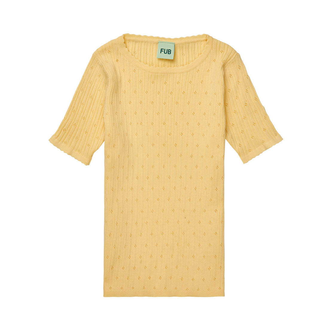 FUB Vanilla Pointelle Top