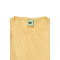 FUB Vanilla Pointelle Top