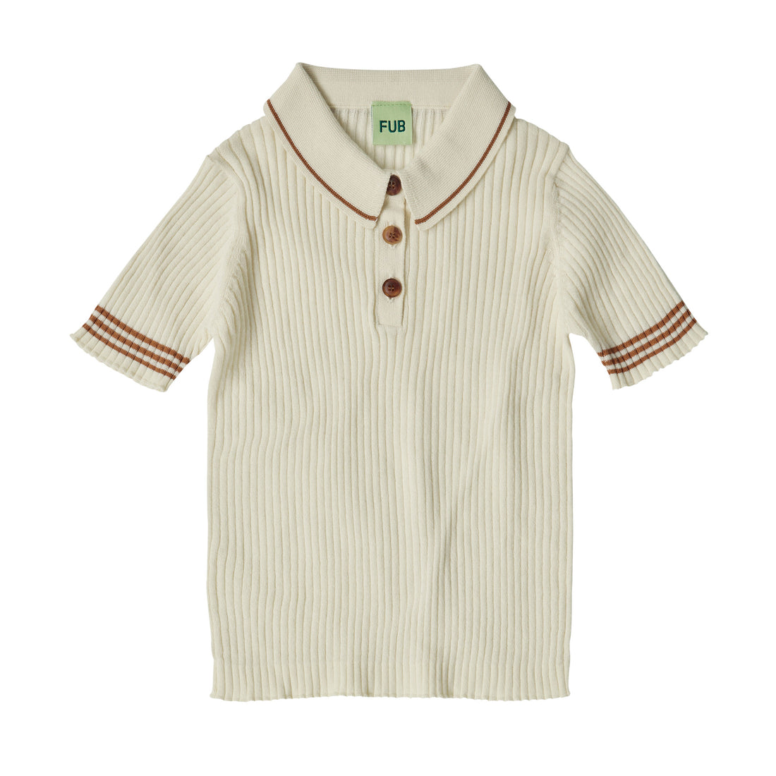 FUB Ecru Polo Shirt