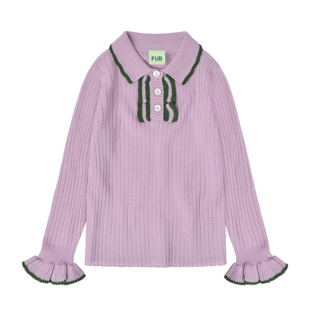 FUB Iris Frill Cuff Pullover