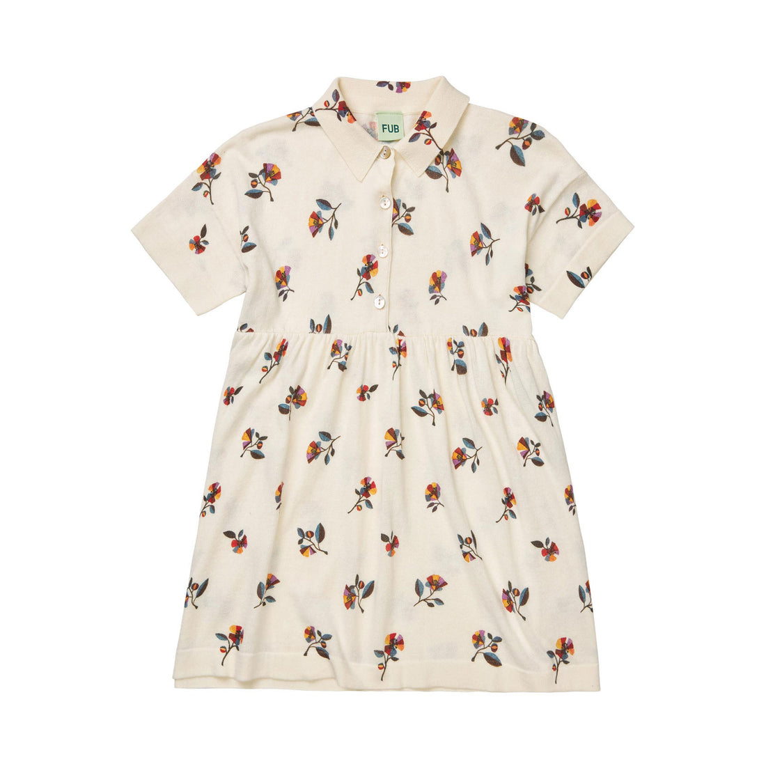 FUB Ecru/Flower Printed Dress