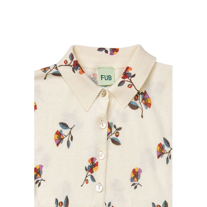 FUB Ecru/Flower Printed Dress