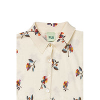 FUB Ecru/Flower Printed Dress