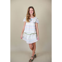 Lali Border Stripe Lucy Skirt Set