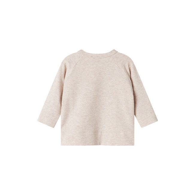 MarMar Copenhagen Light Beige Melange Tut Wrap LS Tee