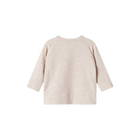 MarMar Copenhagen Light Beige Melange Tut Wrap LS Tee