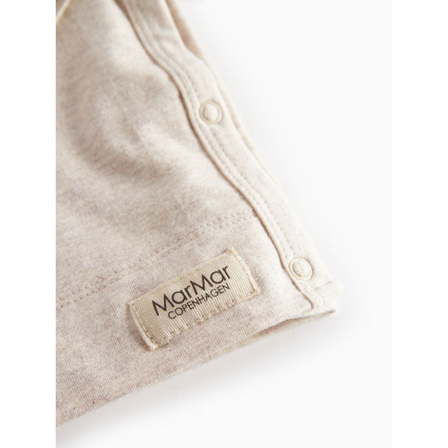 MarMar Copenhagen Light Beige Melange Tut Wrap LS Tee