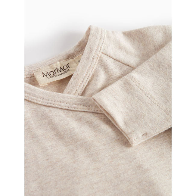 MarMar Copenhagen Light Beige Melange Rubetta Footie