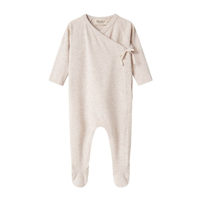 MarMar Copenhagen Light Beige Melange Rubetta Footie