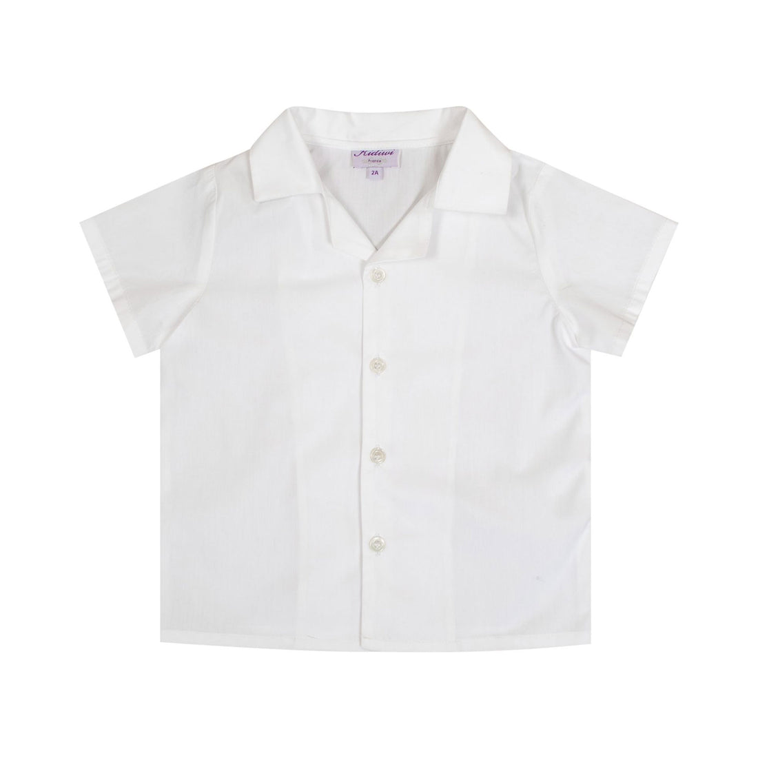 Kidiwi White Poplin Lupin Shirt