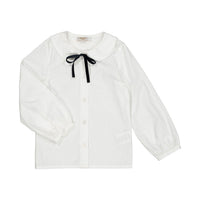 Kidiwi Navy Ribbon Octavia Blouse