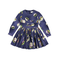 Morley Blue Bellprint Tempo Dress