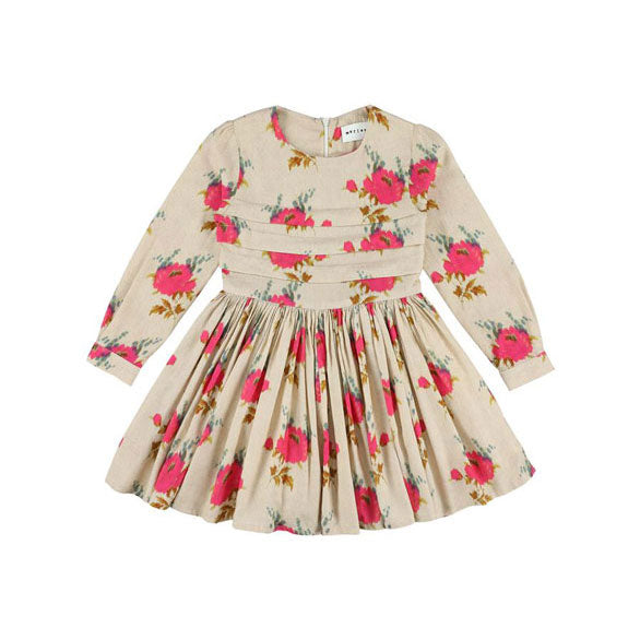 Morley Beige Roses Tempo Dress
