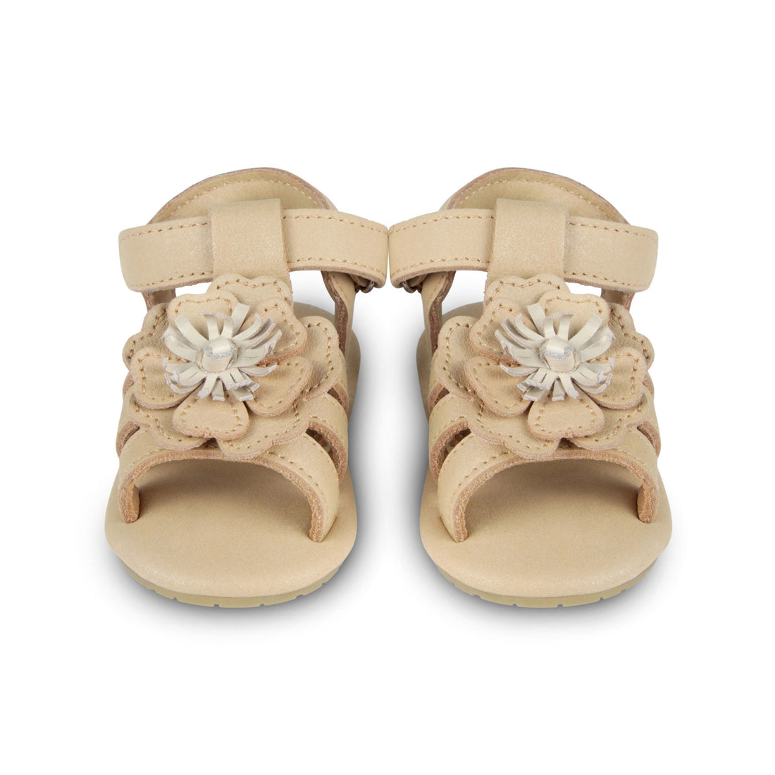 Donsje Gold Metalic Nubuck Tuti Fields Baby  Sandals
