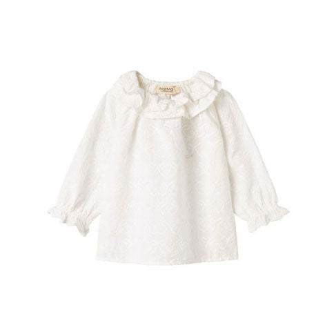 MarMar Copenhagen White Tonello Baby Blouse