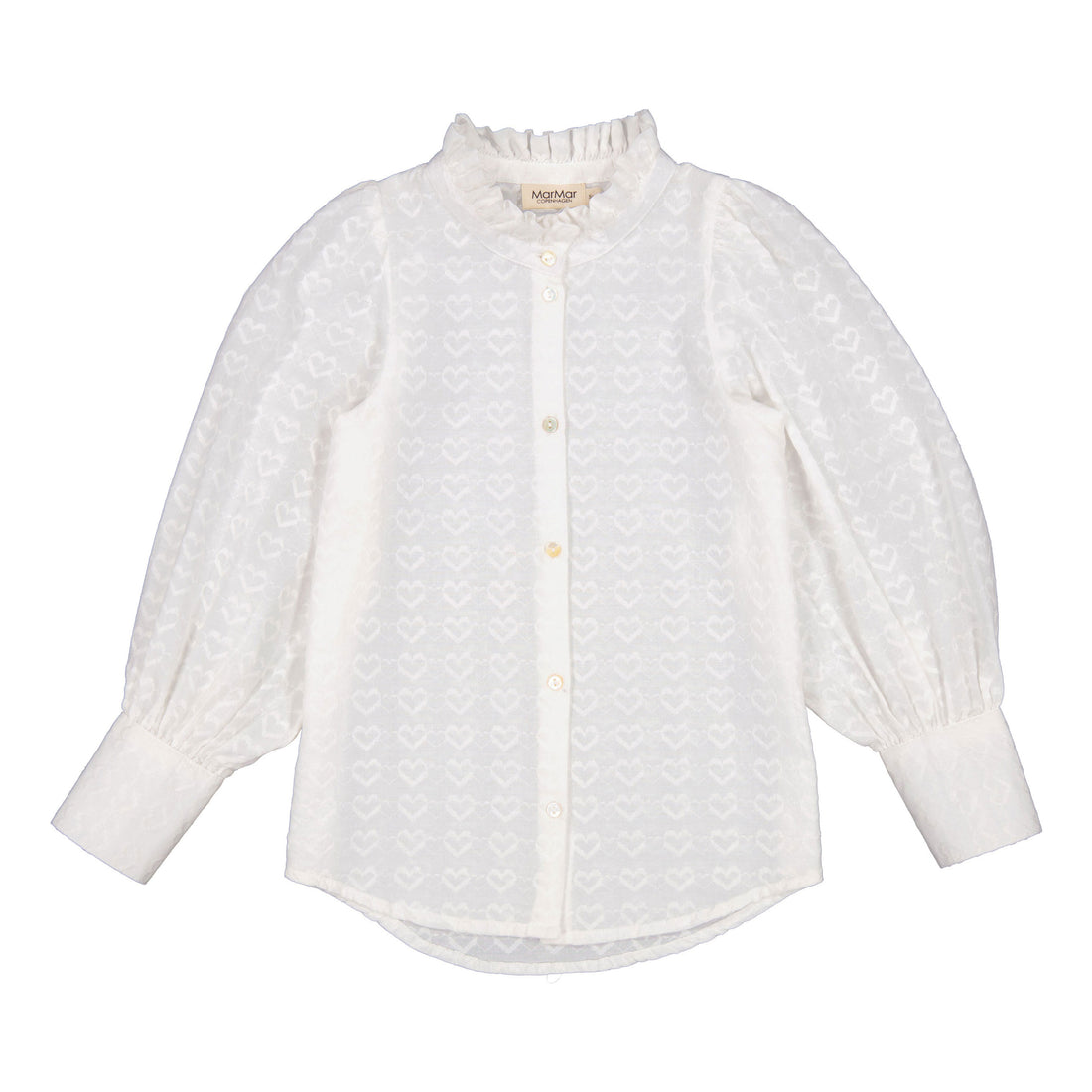 Marmar Copenhagen White Tribeca Blouse