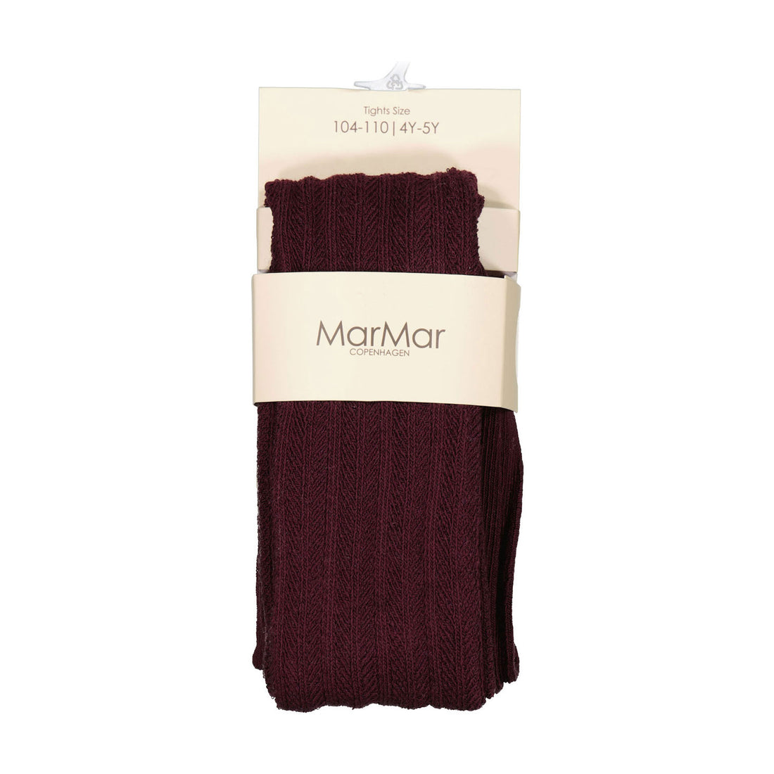 Marmar Copenhagen Deep Mulberry Pointelle Tights
