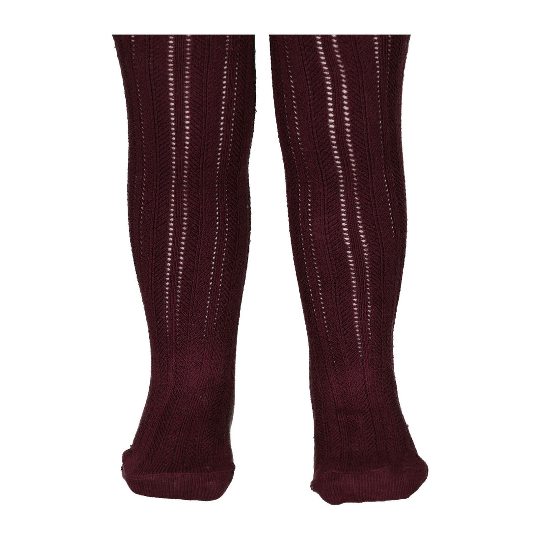 Marmar Copenhagen Deep Mulberry Pointelle Tights