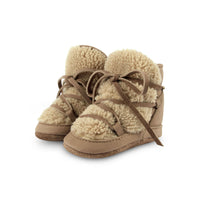 Donsje Lilac Nubuck Cassi  Lining Baby Boot