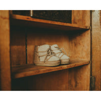 Donsje Lilac Nubuck Cassi  Lining Baby Boot