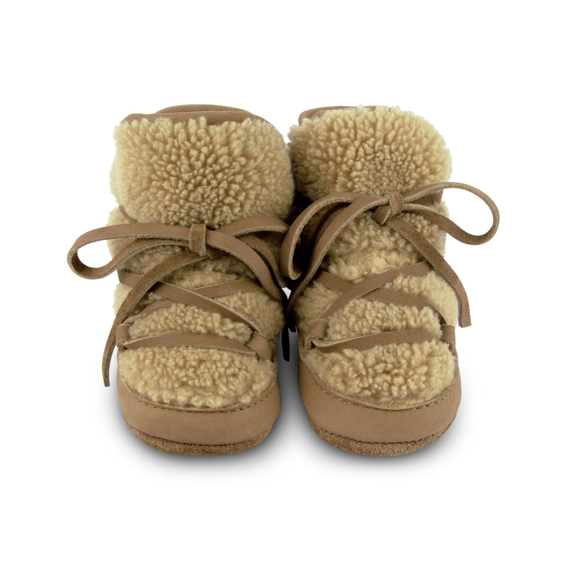 Donsje Lilac Nubuck Cassi  Lining Baby Boot