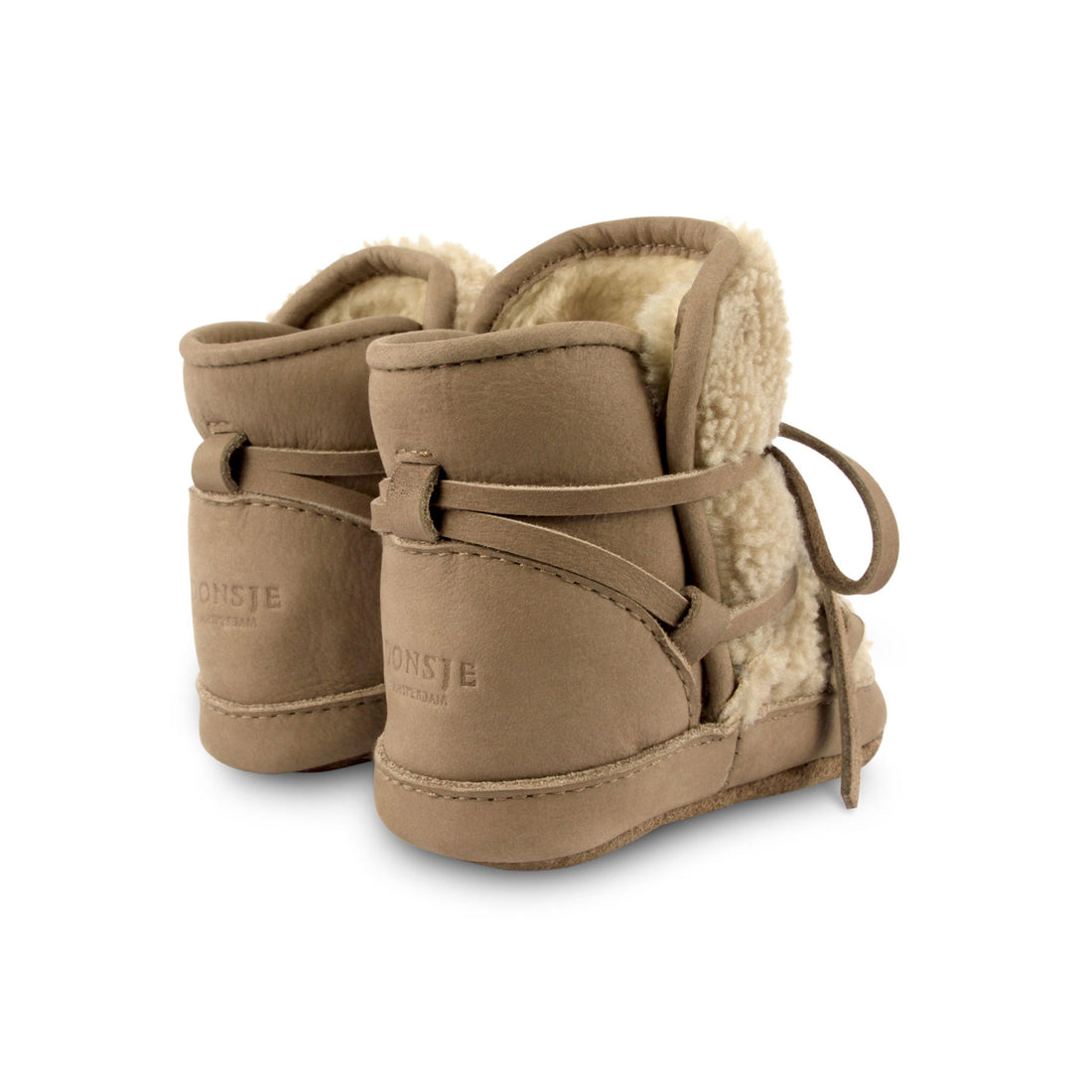 Donsje Lilac Nubuck Cassi  Lining Baby Boot