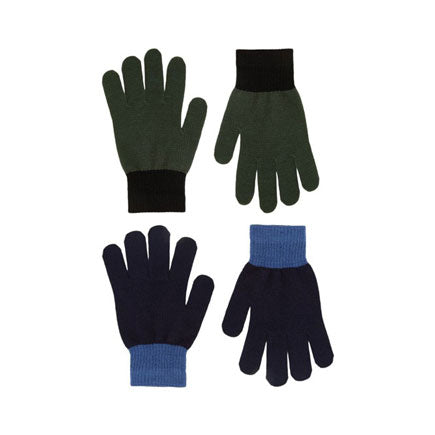 Molo Space Grey Kello Gloves