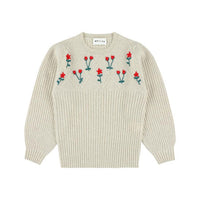 Morley Shearling Embroidered Tikka Pullover