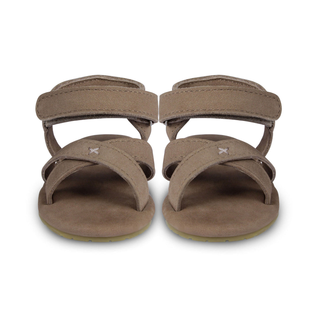 Donsje Truffle Nubuck Tobi Baby Sandals