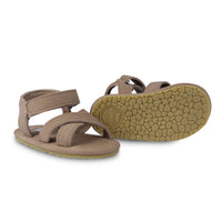 Donsje Truffle Nubuck Tobi Baby Sandals