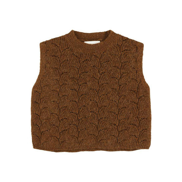 Morley Tabacco  Alpa Timor Knitted Vest
