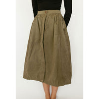 Ava and Lu Green Drawstring Skirt