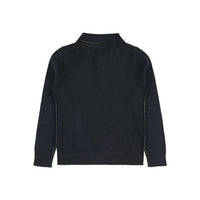 Morley Neat Navy Fine Tjarlie Knit Polo