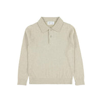 Morley Sable  Fine Tjarlie Knit Polo
